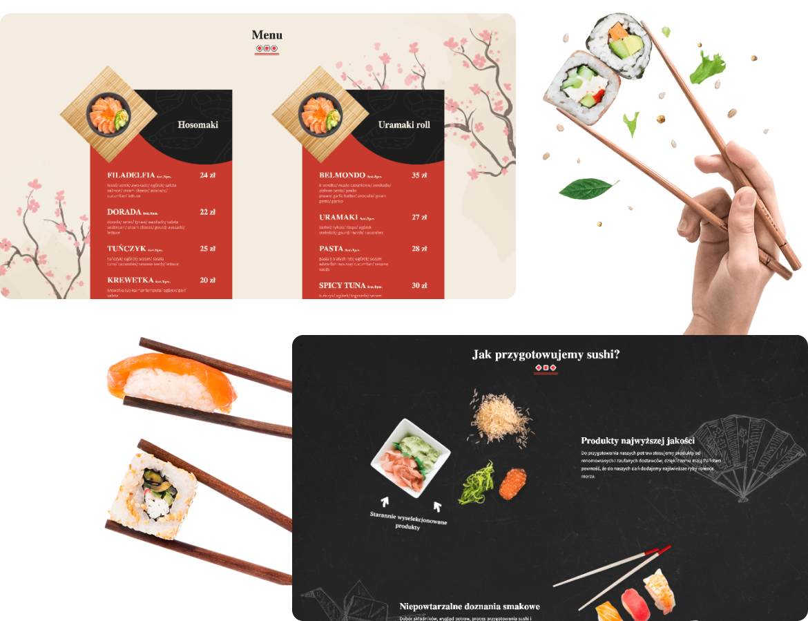 sushi samurai strona internetowa